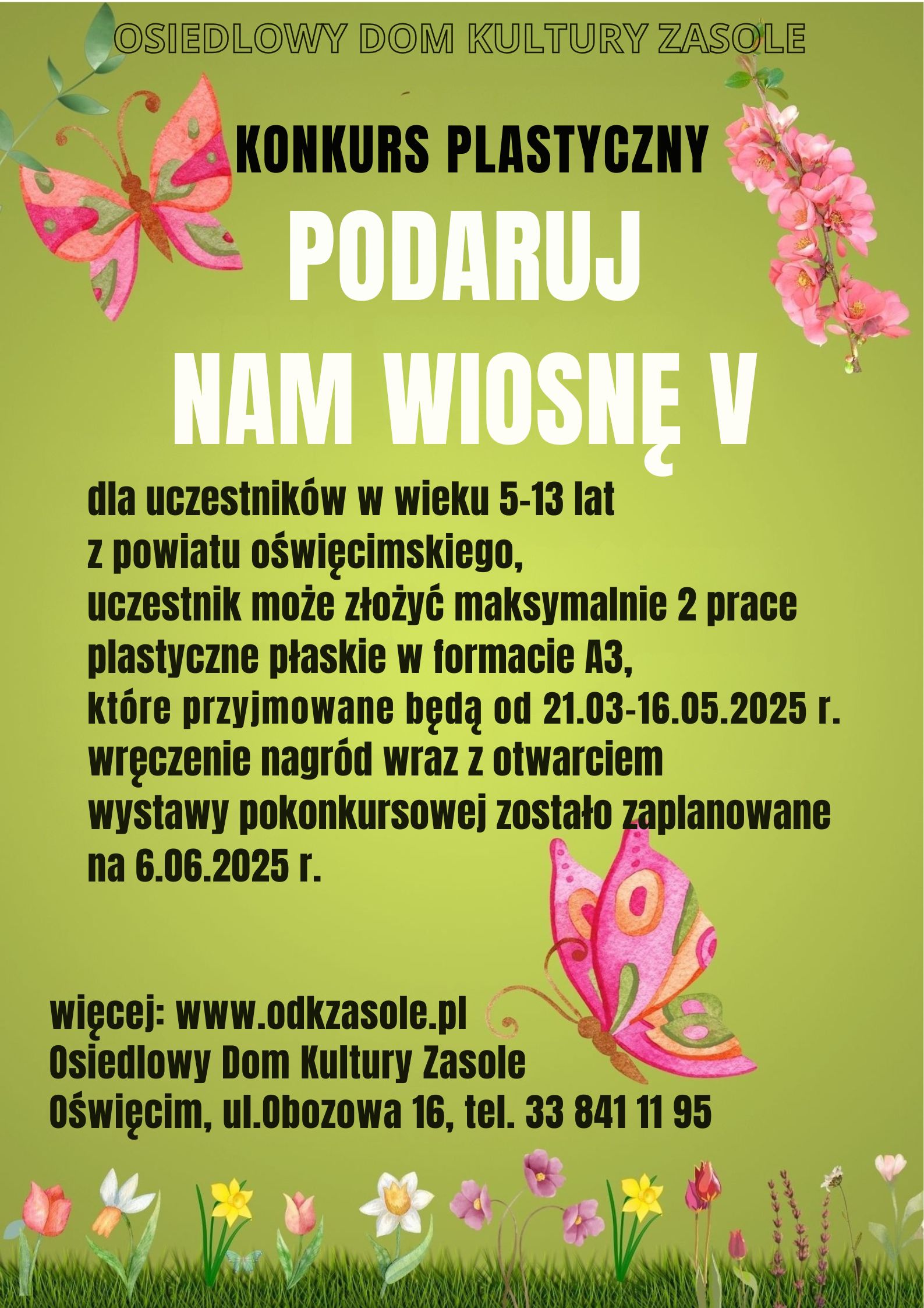 informacje o konkursie wiosennym